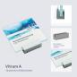 Preview: Tuerschild VITRUM A  Glasschild Beschilderung fuer Buero 150 150 mm
